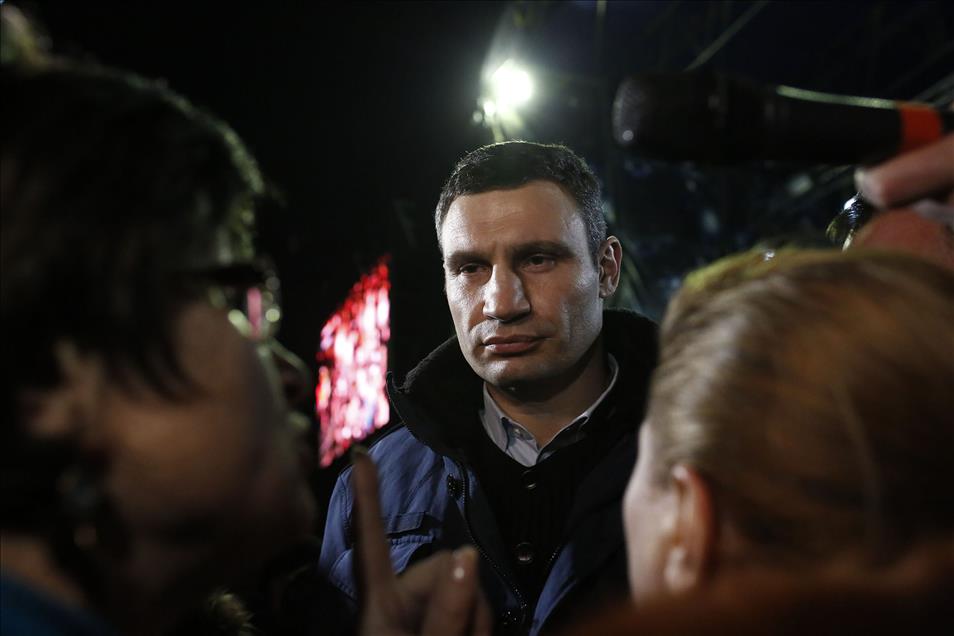 Ukrayna'da yönetim karşıtı gösteriler