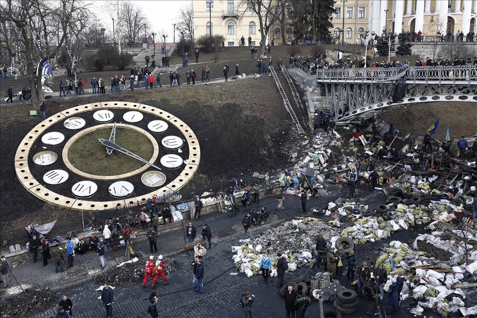 Ukrayna'da yönetim karşıtı gösteriler