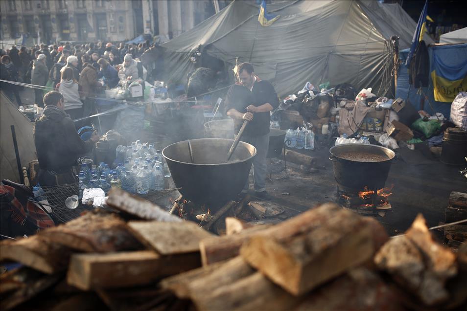 Ukrayna'da yönetim karşıtı gösteriler