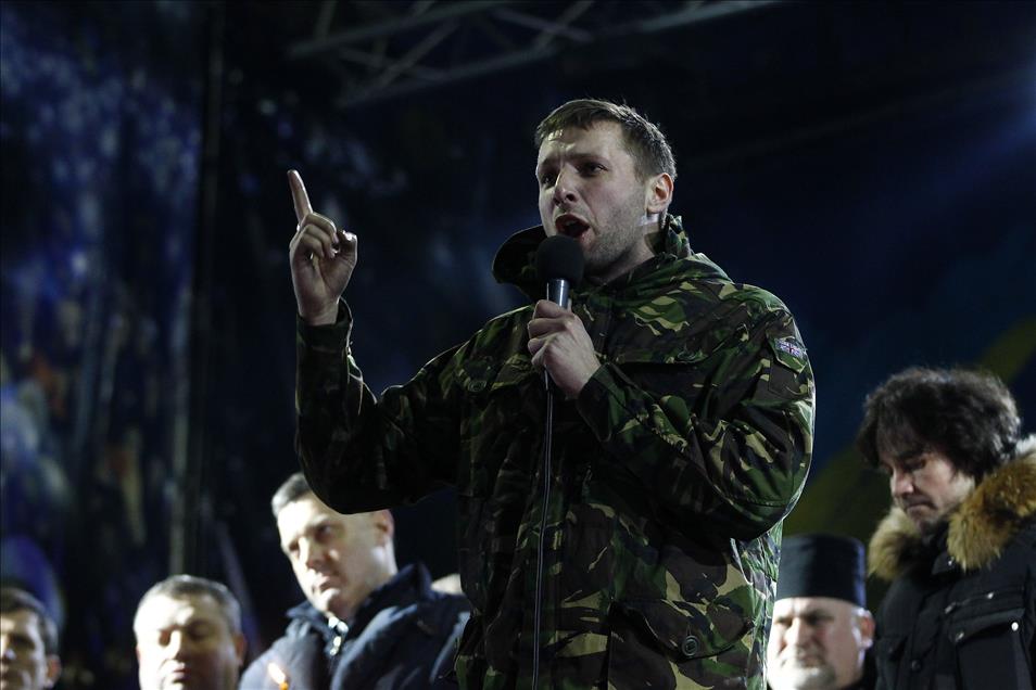 Ukrayna'da yönetim karşıtı gösteriler