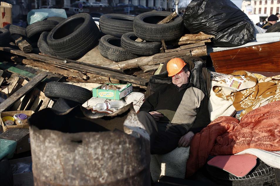 Ukrayna'da yönetim karşıtı gösteriler
