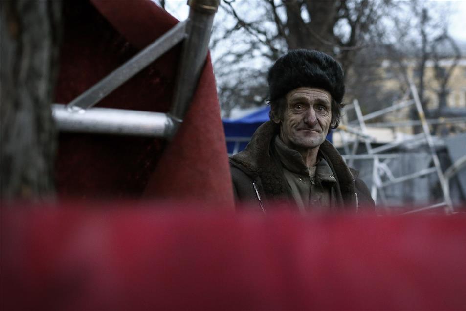 Ukrayna'da yönetim karşıtı gösteriler