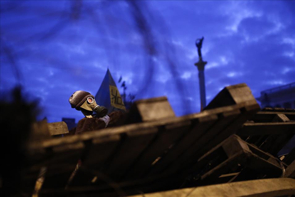 Ukrayna'da yönetim karşıtı gösteriler