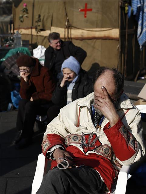 Ukrayna'da yönetim karşıtı gösteriler