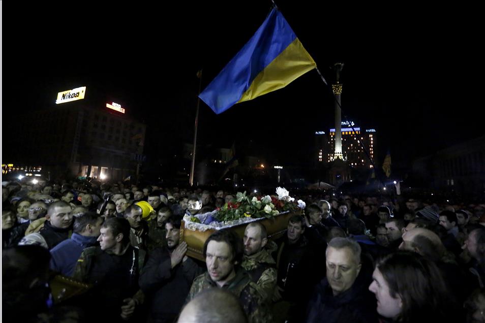 Ukrayna'da yönetim karşıtı gösteriler