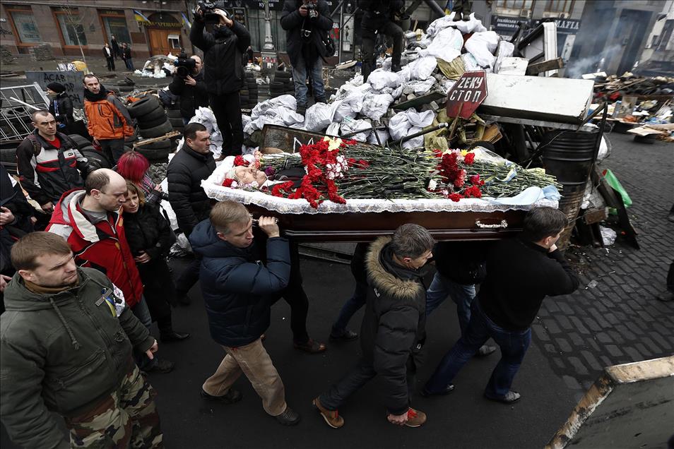Ukrayna'da hükümet karşıtı gösteriler