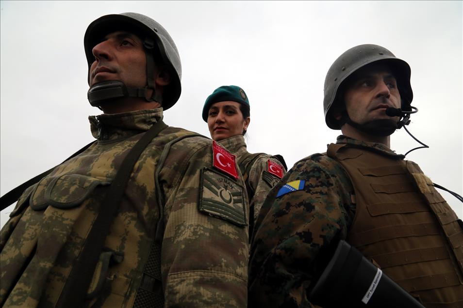 Bosna ordusuna "Mehmetçik"ten eğitim