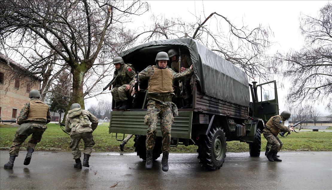 Bosna ordusuna "Mehmetçik"ten eğitim