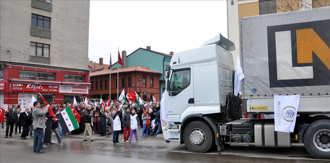 Eskişehir'den Suriye'ye yardım kampanyası