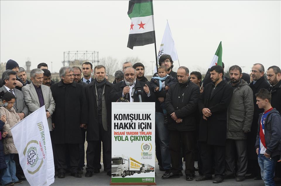 İHH'dan Suriye'ye yardım
