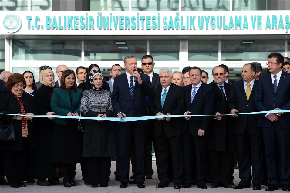 Başbakan Recep Tayyip Erdoğan Balıkesir'de