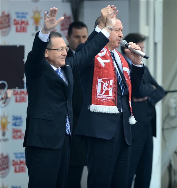 Başbakan Recep Tayyip Erdoğan Balıkesir'de