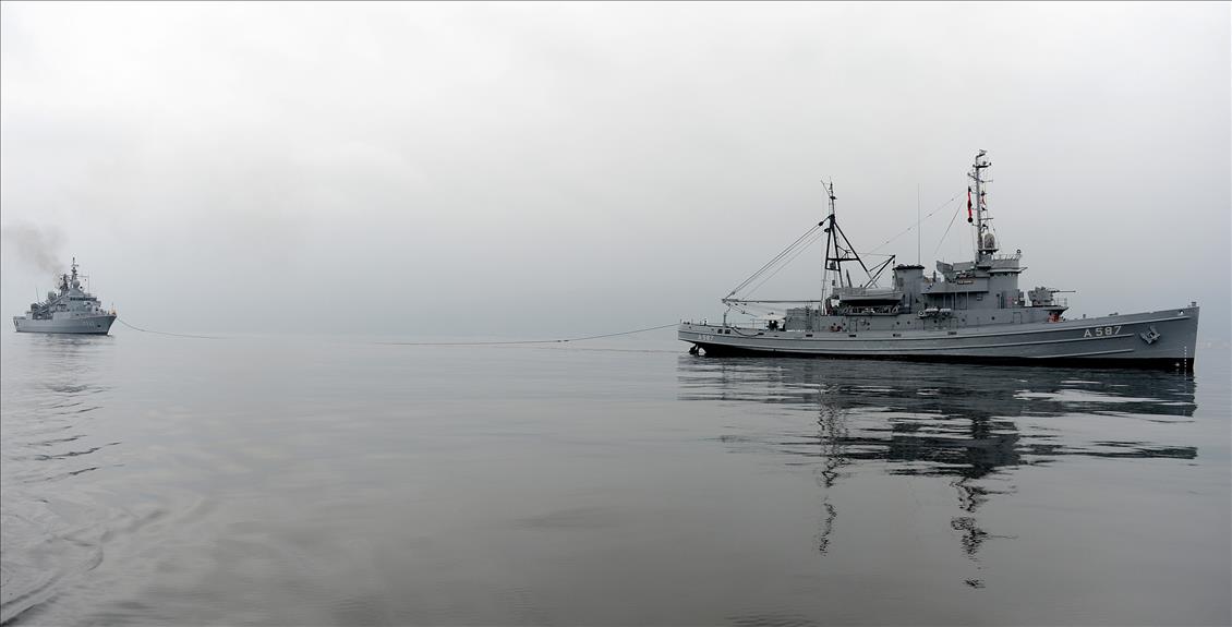 Türk donanmasının 72 yaşındaki dev çınarı, kapılarını ilk kez AA'ya açtı