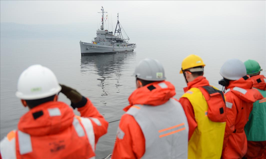 Türk donanmasının 72 yaşındaki dev çınarı "TCG GAZAL (A-587)"