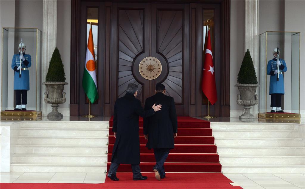 Nijer Cumhurbaşkanı Mahamadou, Ankara'da