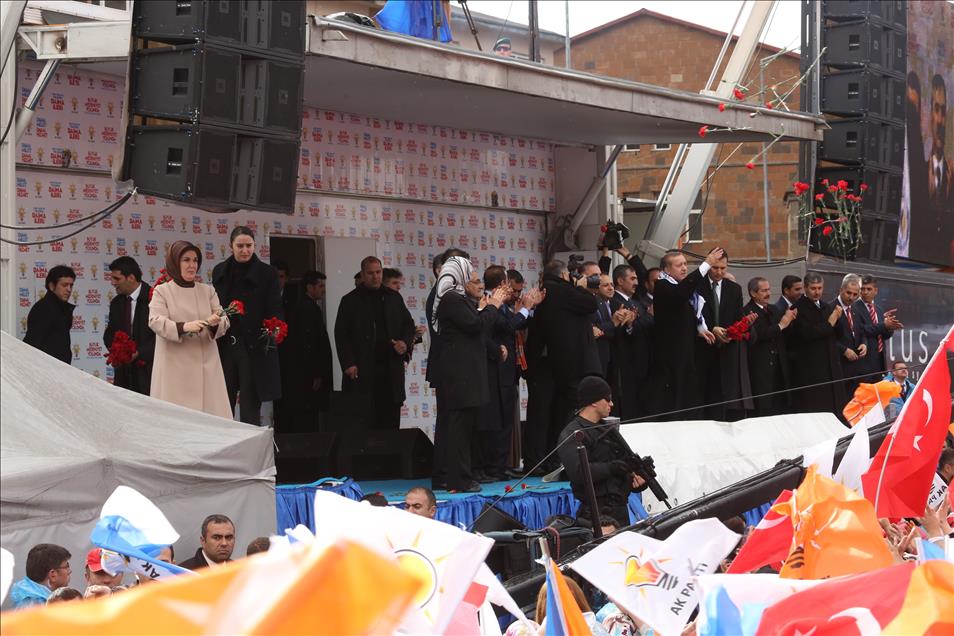 AK Parti'nin Bitlis mitingi