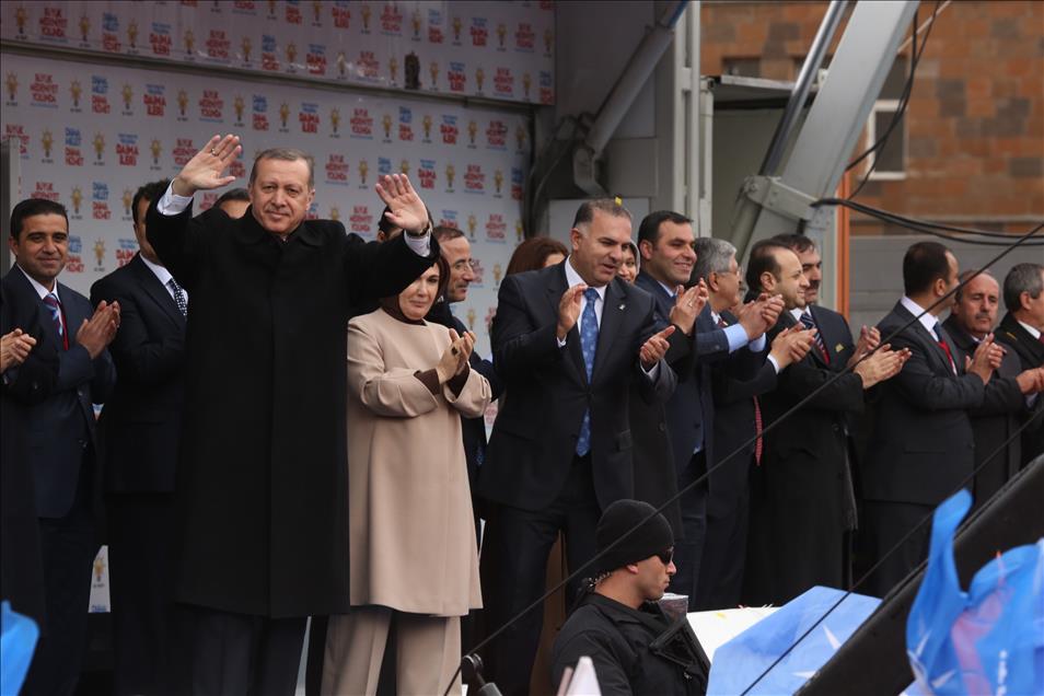 AK Parti'nin Bitlis mitingi