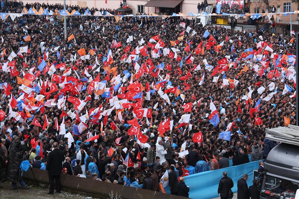 AK Parti'nin Bitlis mitingi