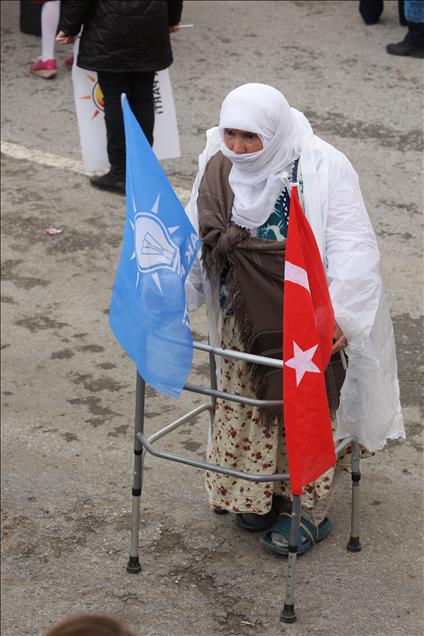 AK Parti'nin Bitlis mitingi