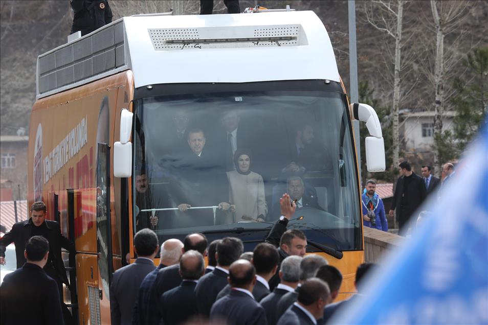 AK Parti'nin Bitlis mitingi