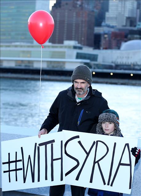 'With Syria' campaign in New York City