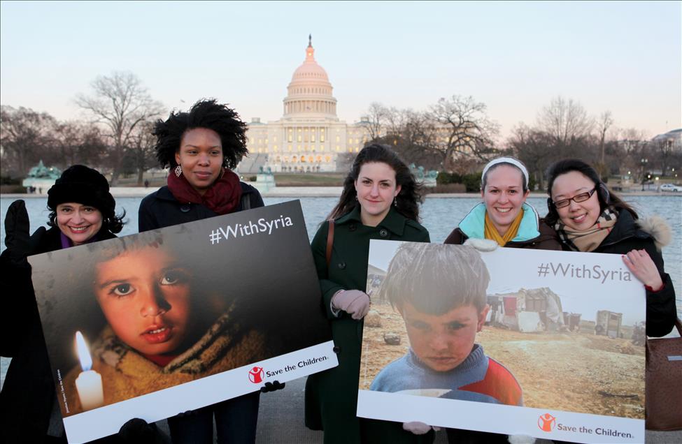 'With Syria' campaign in Washington