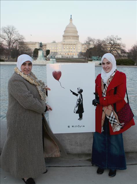 'With Syria' campaign in Washington