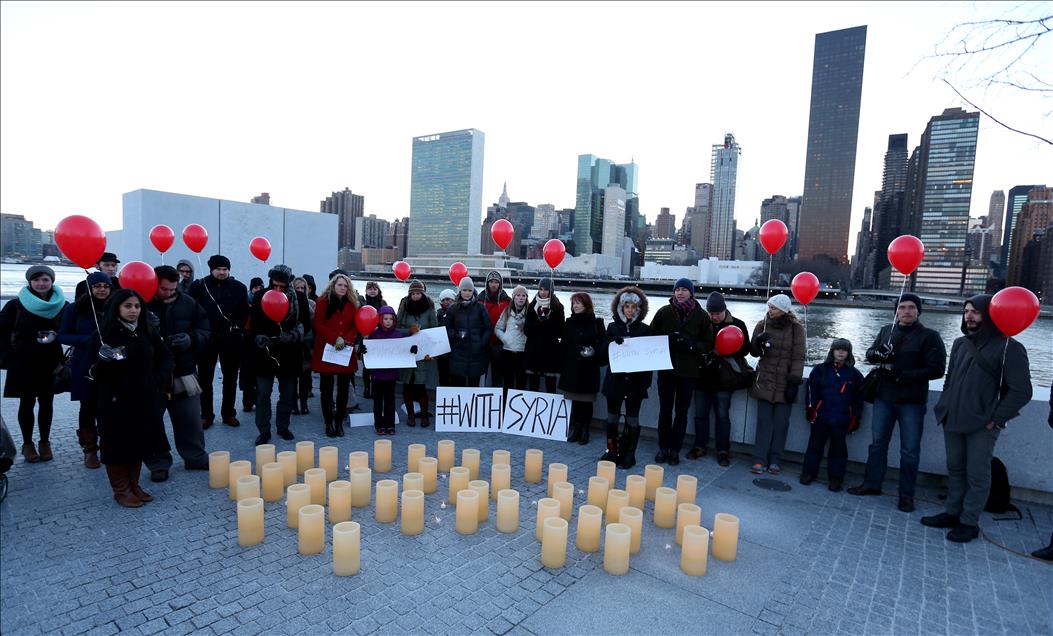 'With Syria' campaign in New York City