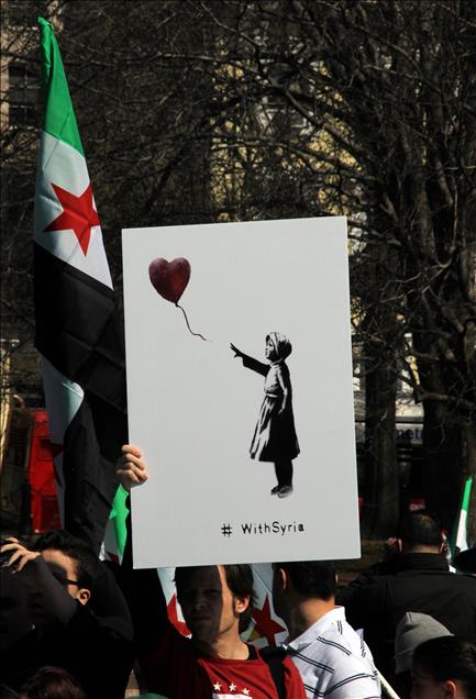 Protest against Assad Regime in Washington