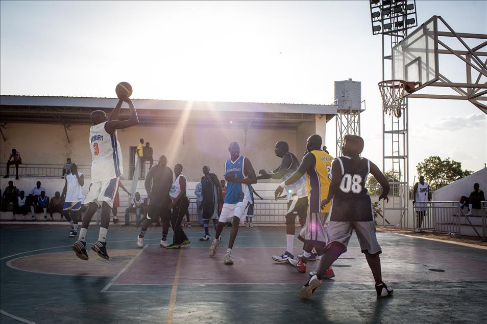 FORMER PLAYERS OF SOUTH SUDAN'S NATIONAL BASKETBALL TEAM