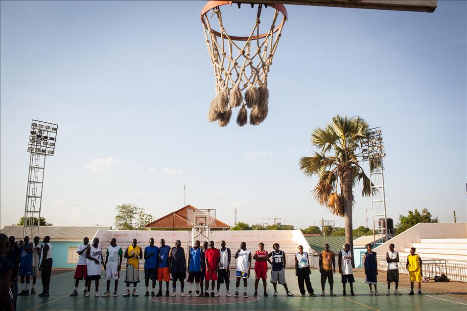 FORMER PLAYERS OF SOUTH SUDAN'S NATIONAL BASKETBALL TEAM