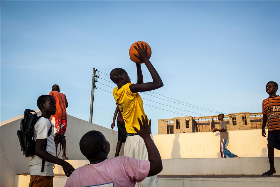 FORMER PLAYERS OF SOUTH SUDAN'S NATIONAL BASKETBALL TEAM