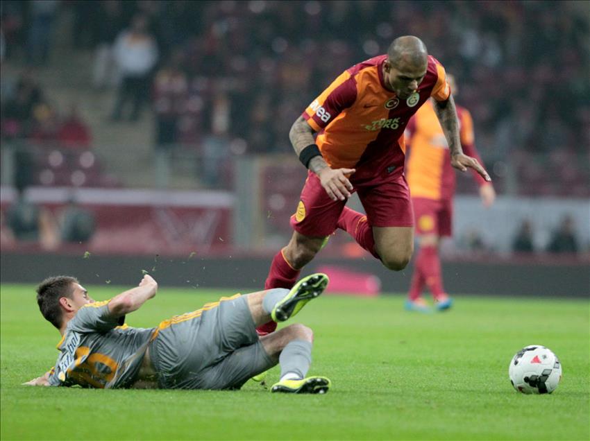 Galatasaray-Kayserispor Karşılaşması - Anadolu Ajansı