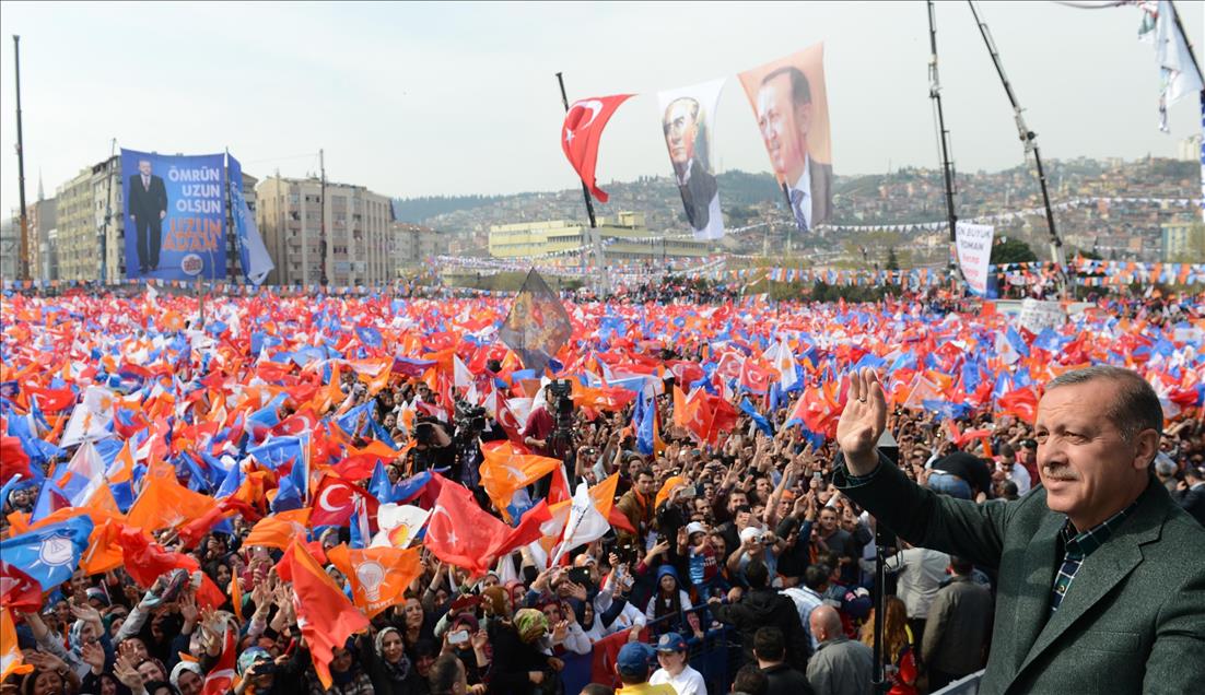 AK Parti'nin Kocaeli mitingi