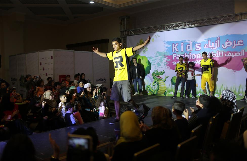 Israel in Gaza's first kids fashion show