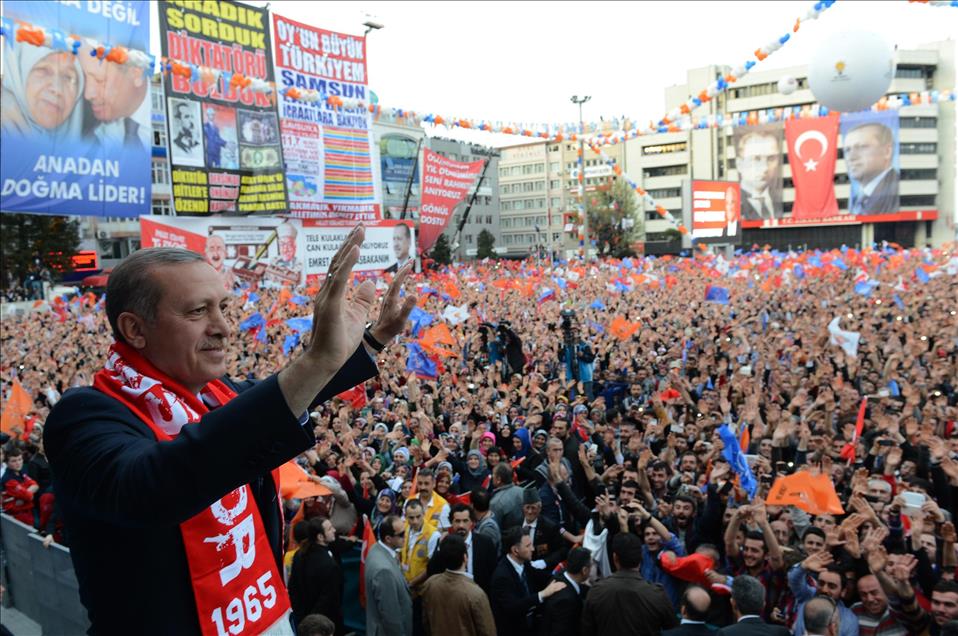 Başbakan Erdoğan, Samsun'da