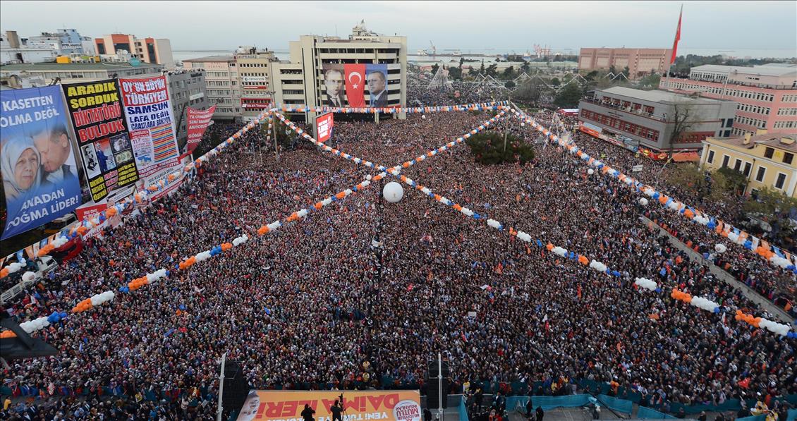 Başbakan Erdoğan, Samsun'da