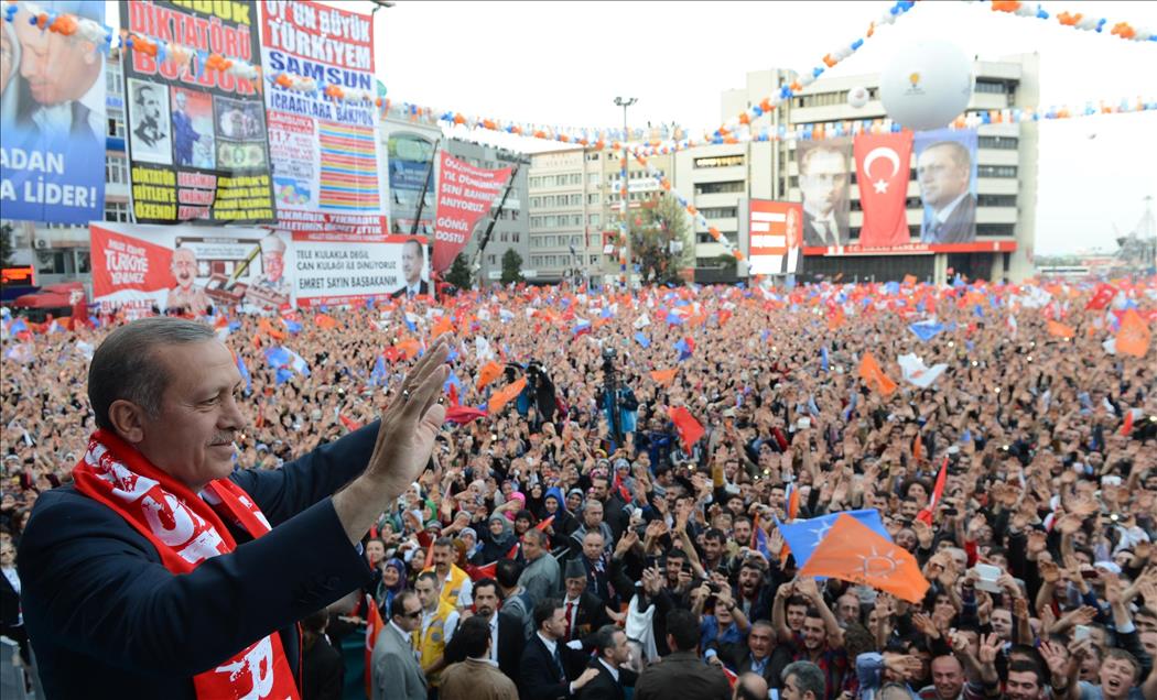 Başbakan Erdoğan, Samsun'da