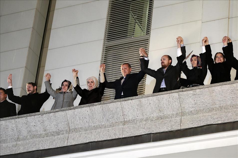 Başbakan Erdoğan'ın balkon konuşması