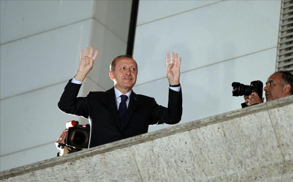 Başbakan Erdoğan'ın balkon konuşması