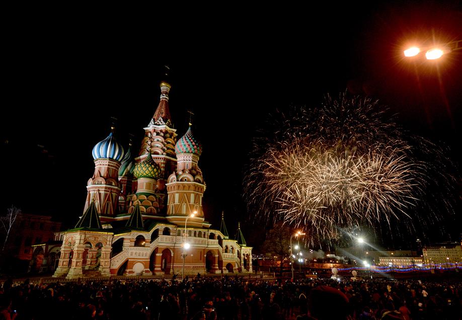 Moskova 2014'e merhaba dedi