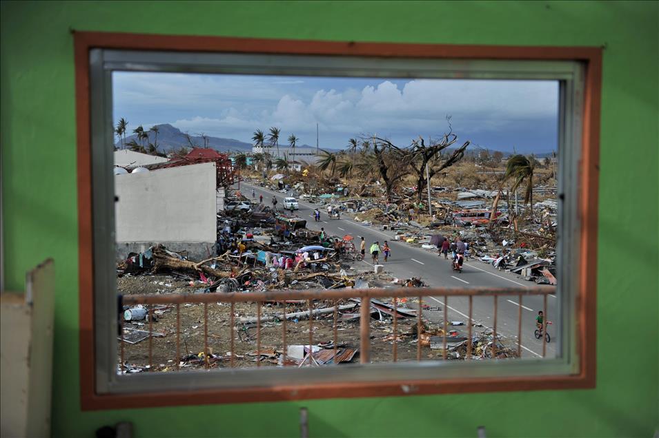 Filipinler'deki Haiyan tayfunu