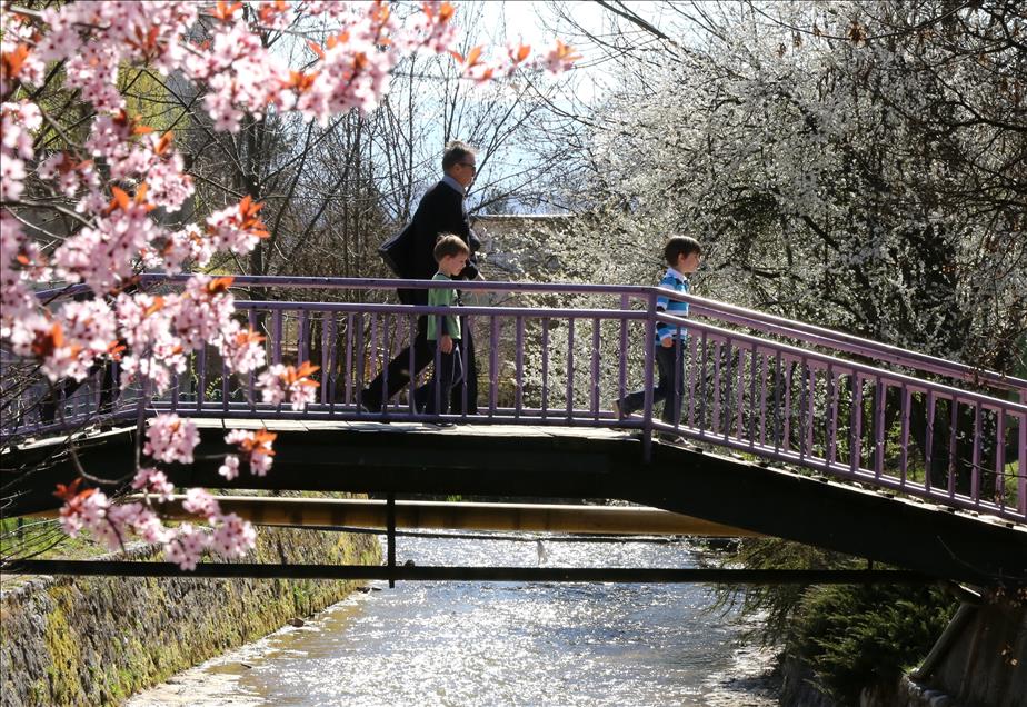 Bosna Hersek'te ilkbahar güzelliği