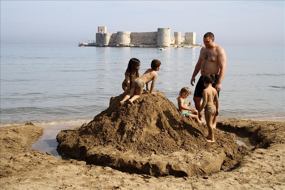 Mersin'in turizmdeki önemli kozu: Kızkalesi