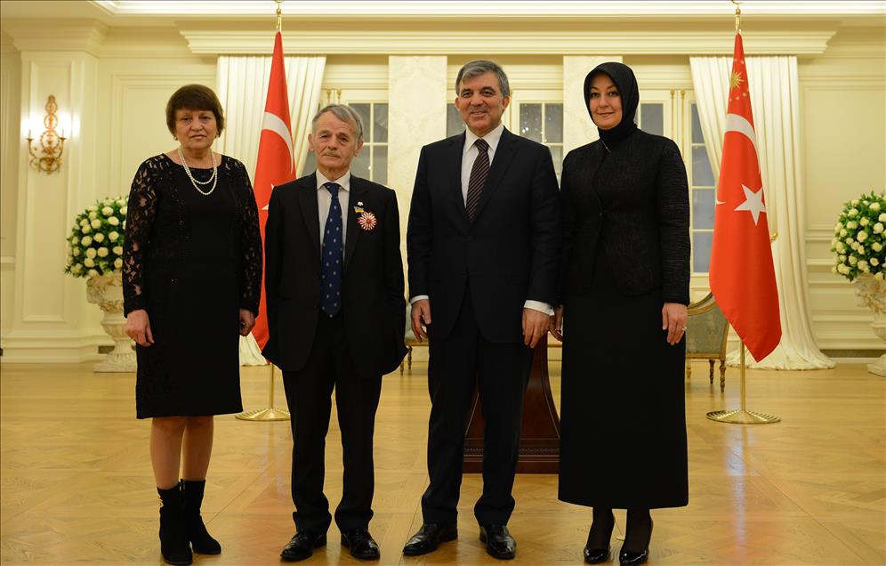 Kırımoğlu'na Cumhuriyet Nişanı tevcih töreni