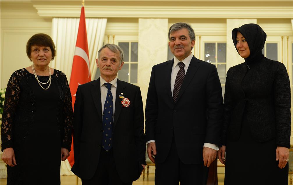 Kırımoğlu'na Cumhuriyet Nişanı tevcih töreni