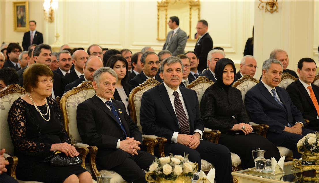 Kırımoğlu'na Cumhuriyet Nişanı tevcih töreni