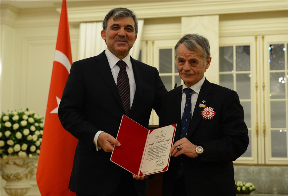 Kırımoğlu'na Cumhuriyet Nişanı tevcih töreni