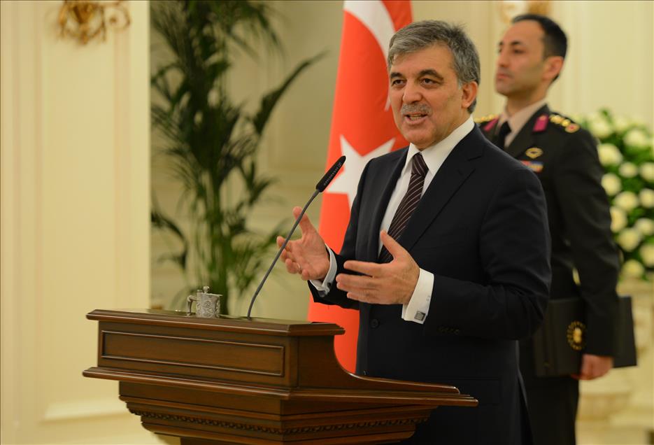 Kırımoğlu'na Cumhuriyet Nişanı tevcih töreni