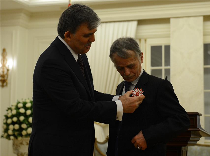 Kırımoğlu'na Cumhuriyet Nişanı tevcih töreni